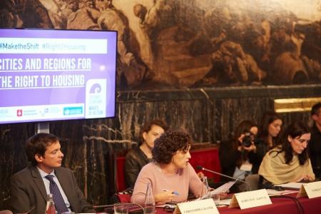 La FEANTSA assiste au sémaire "Les villes pour le droit au logement" à Barcelone