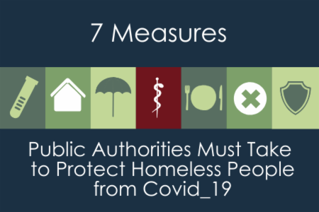 Seven measures authorities must take to protect homeless people from Covid