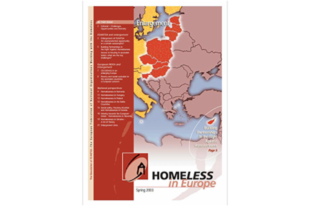 Spring 2003 - Homeless in Europe Magazine: Enlargement