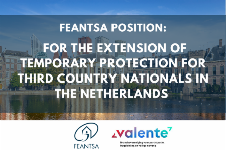 FEANTSA and Valente: For the extension of temporary protection for third country nationals in the Netherlands 