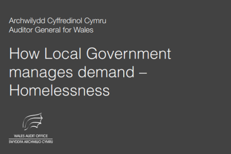 News: Wales Audit Office Evaluates Local Government Responses to Homelessness