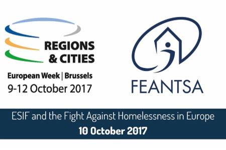 Les FSIE et la lutte contre le sans-abrisme – Semaine européenne des régions et villes 2017