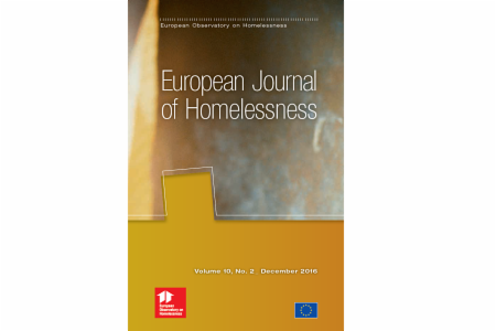 European Journal of Homelessness: Volume 10, Issue 2 - 2016