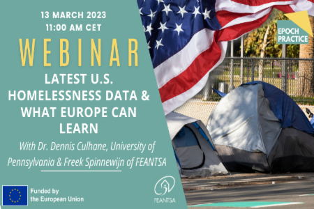 Webinar n°1: Latest US Homelessness data and what Europe can learn from, with Dr. Dennis Culhanne and Freek Spinnewijn