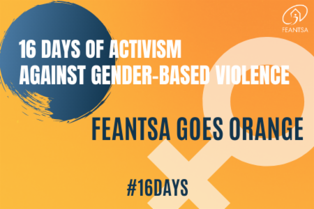 FEANTSA Goes Orange for 16 Days of Activism Against GBV