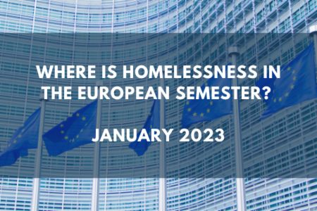 Where is Homelessness in the European Semester? January 2023
