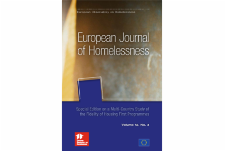 European Journal of Homelessness: Volume 12, Issue 3 - 2018