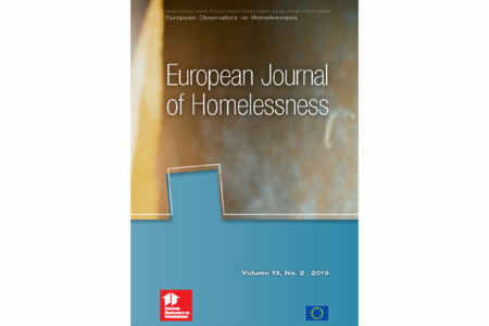 European Journal of Homelessness, Volume 13, Issue 2 - 2019