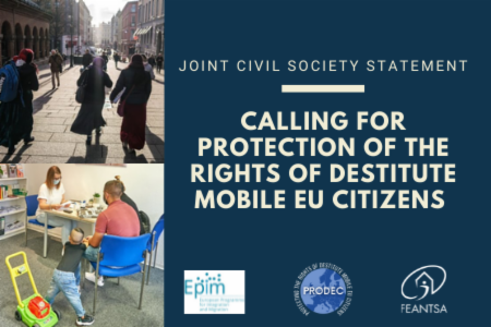 Joint civil society statement - Calling for protection of the rights of destitute mobile EU citizens