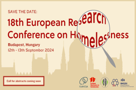 >18th European Research Conference on Homelessness